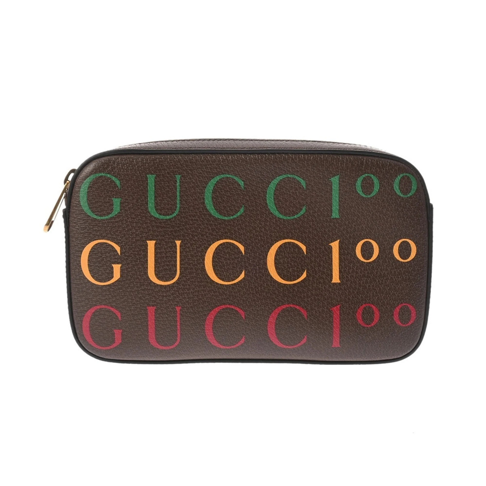 GUCCI Authentic Brown Leather Bag